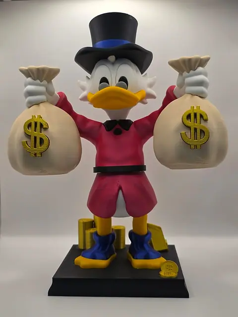 Tio Patinhas, peça impressa em 3D